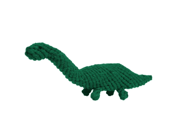 Jax & Bones Brent the Brontosaurus Rope Dog Toy Jumbo 16"