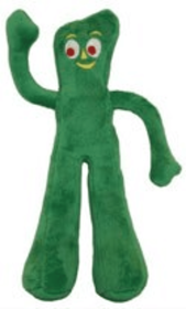 Multipet Gumby Plush Dog Toy 9"