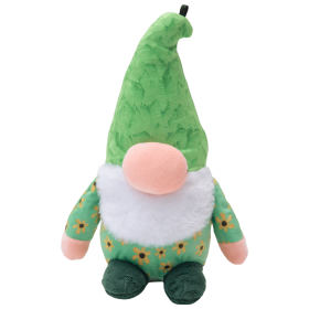 SnugArooz Meadow the Gnome Plush Dog Toy 10"