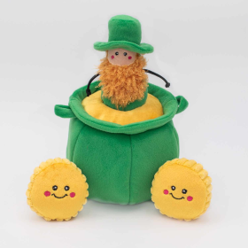 ZippyPaws St. Patrick's Burrow Pot of Gold